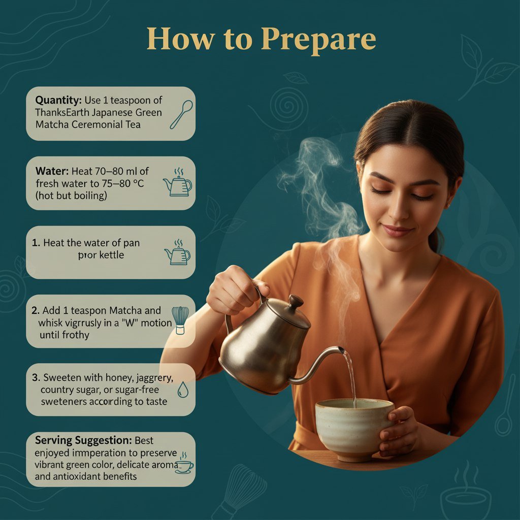 Japanese Green Matcha Ceremonial Tea