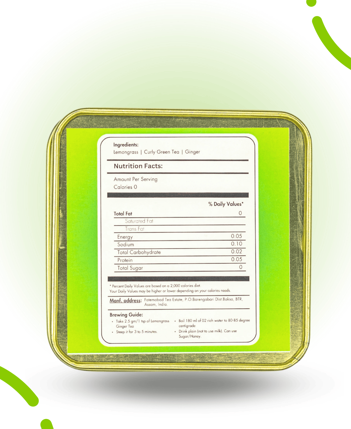 Lemongrass Ginger Tea