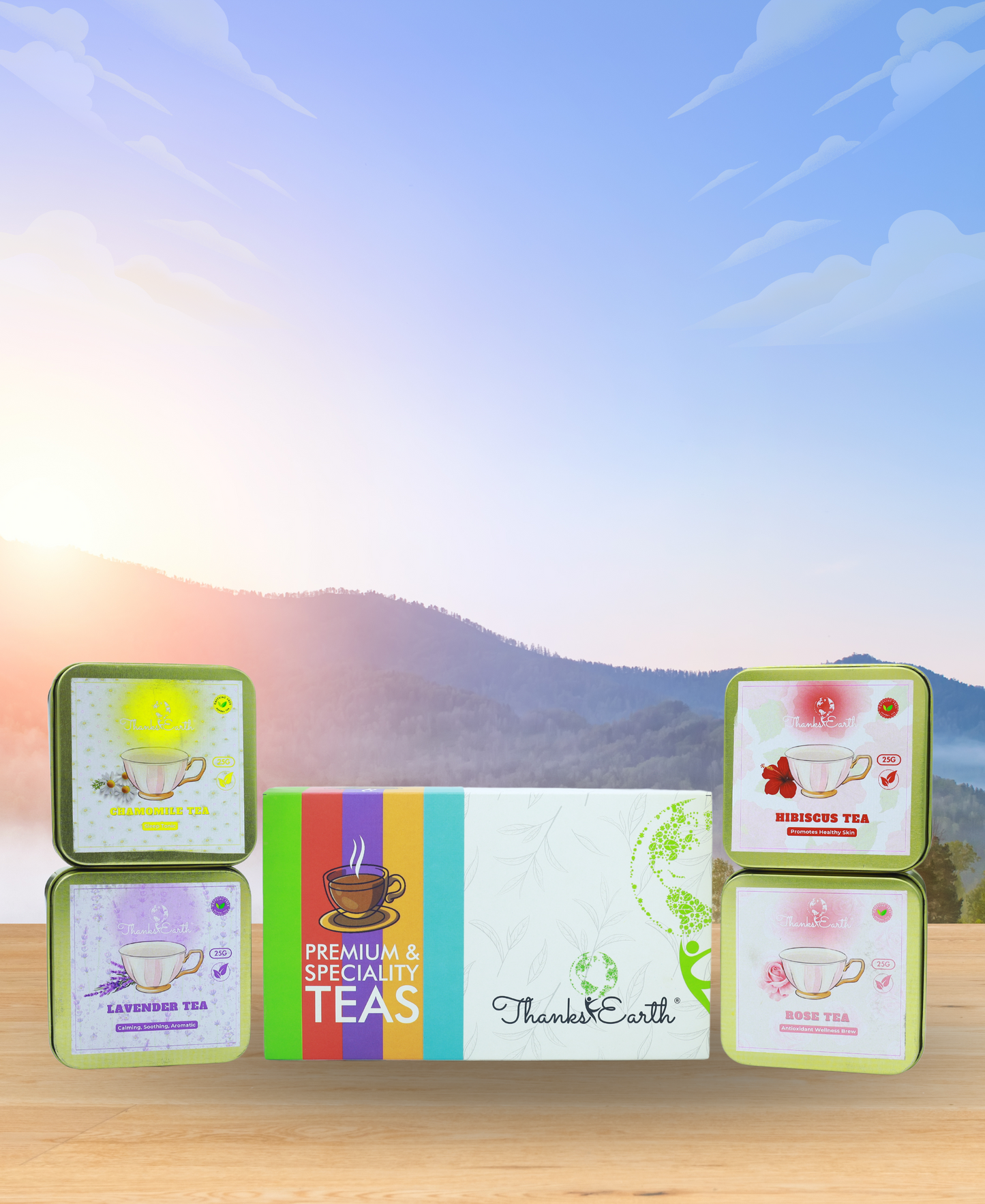Caffeine Free Herbal Tea Gift Box