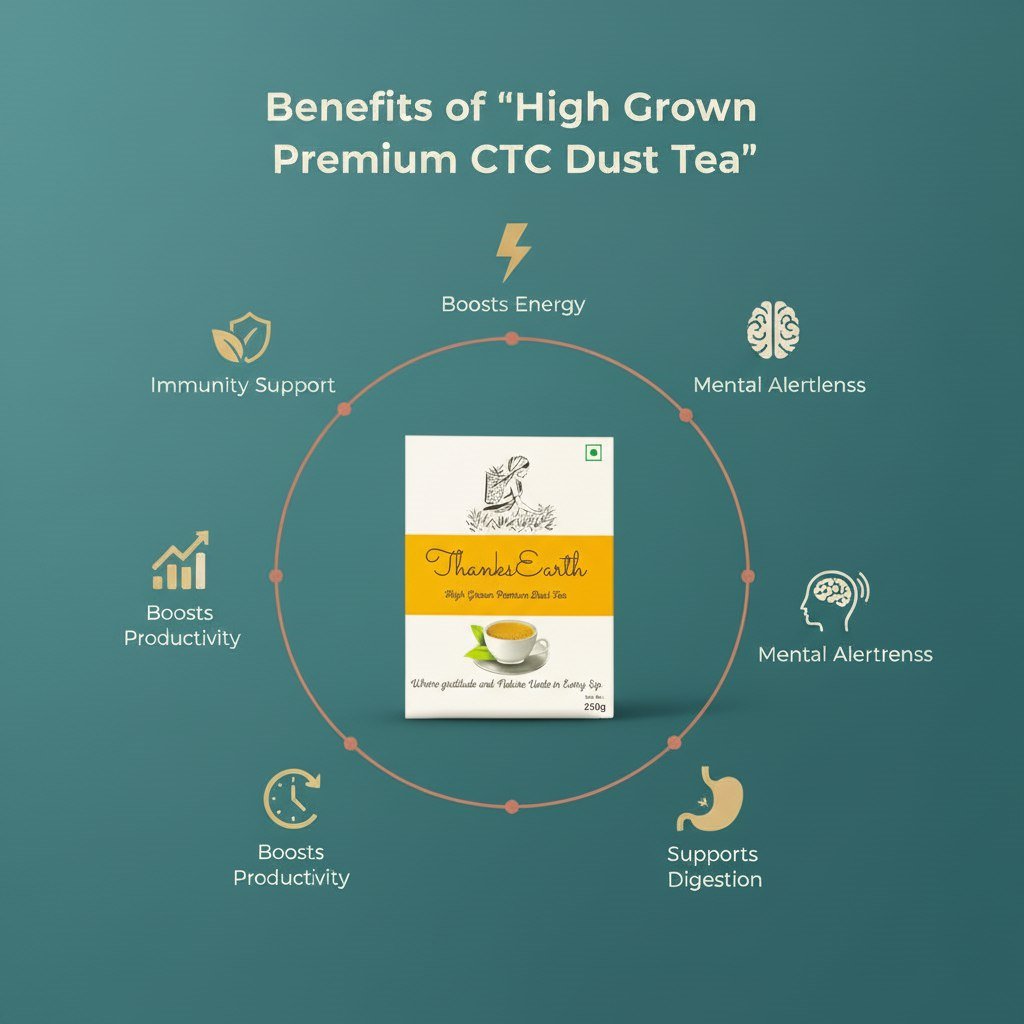 High Grown Premium CTC Dust Tea
