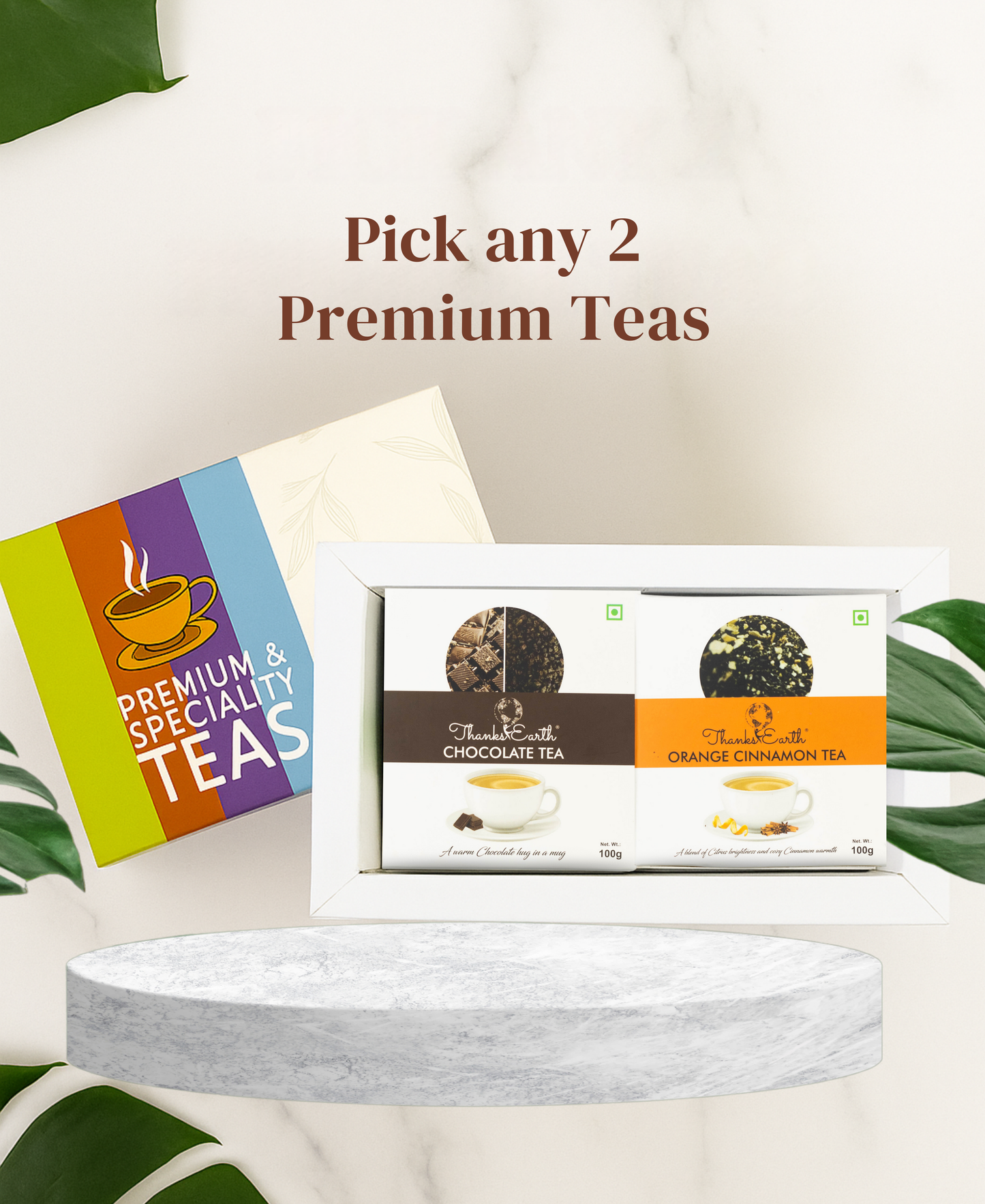 Curated Tea Duo Box – Select 2 Premium Tea Blends