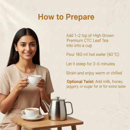 High Grown Premium CTC Leaf Tea