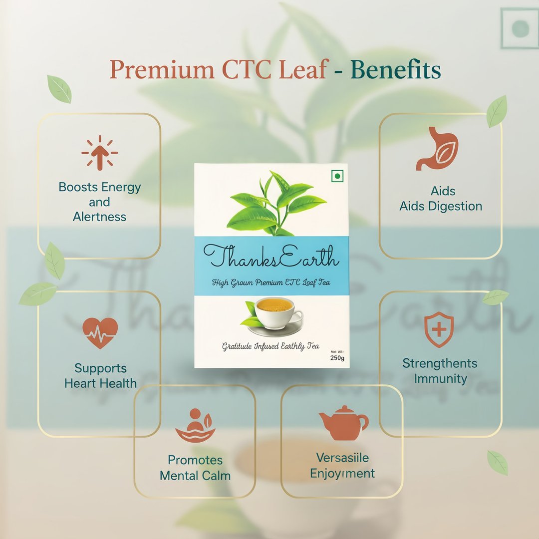 High Grown Premium CTC Leaf Tea