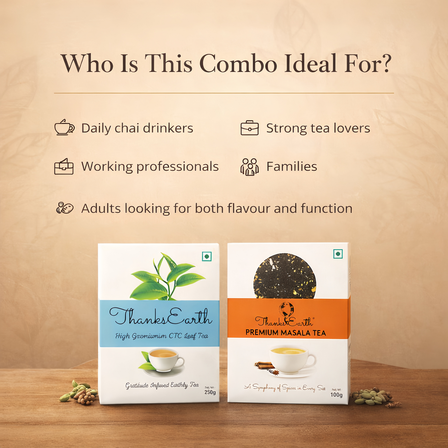 Classic Chai Duo – High Grown Premium CTC Leaf & Masala Tea Combo