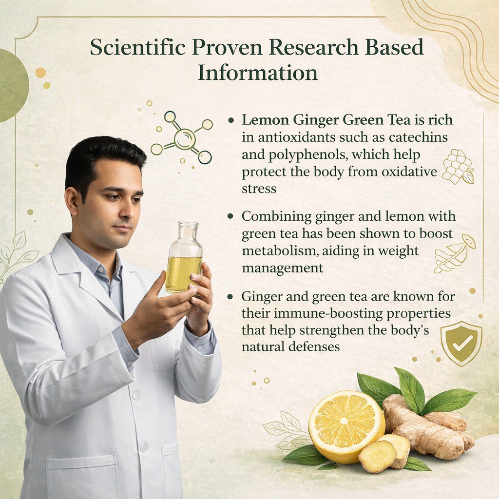 Lemon Ginger Green Tea