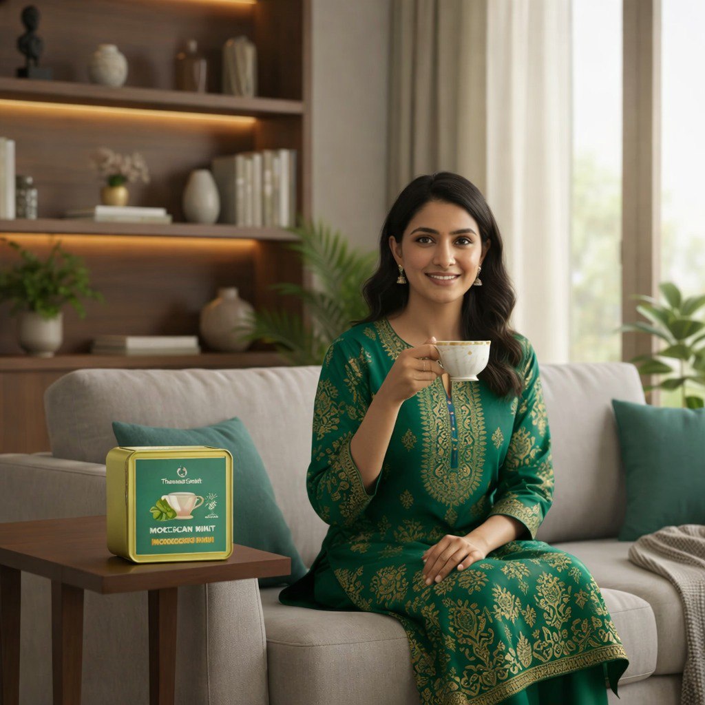 Moroccan Mint Green Tea