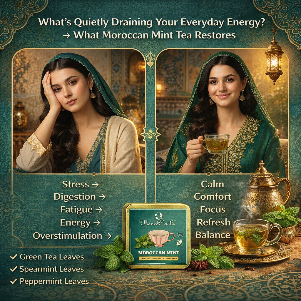 Moroccan Mint Green Tea