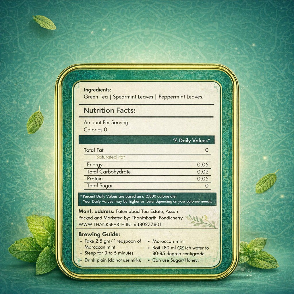 Moroccan Mint Green Tea