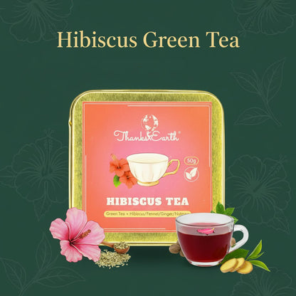 Hibiscus Green Tea