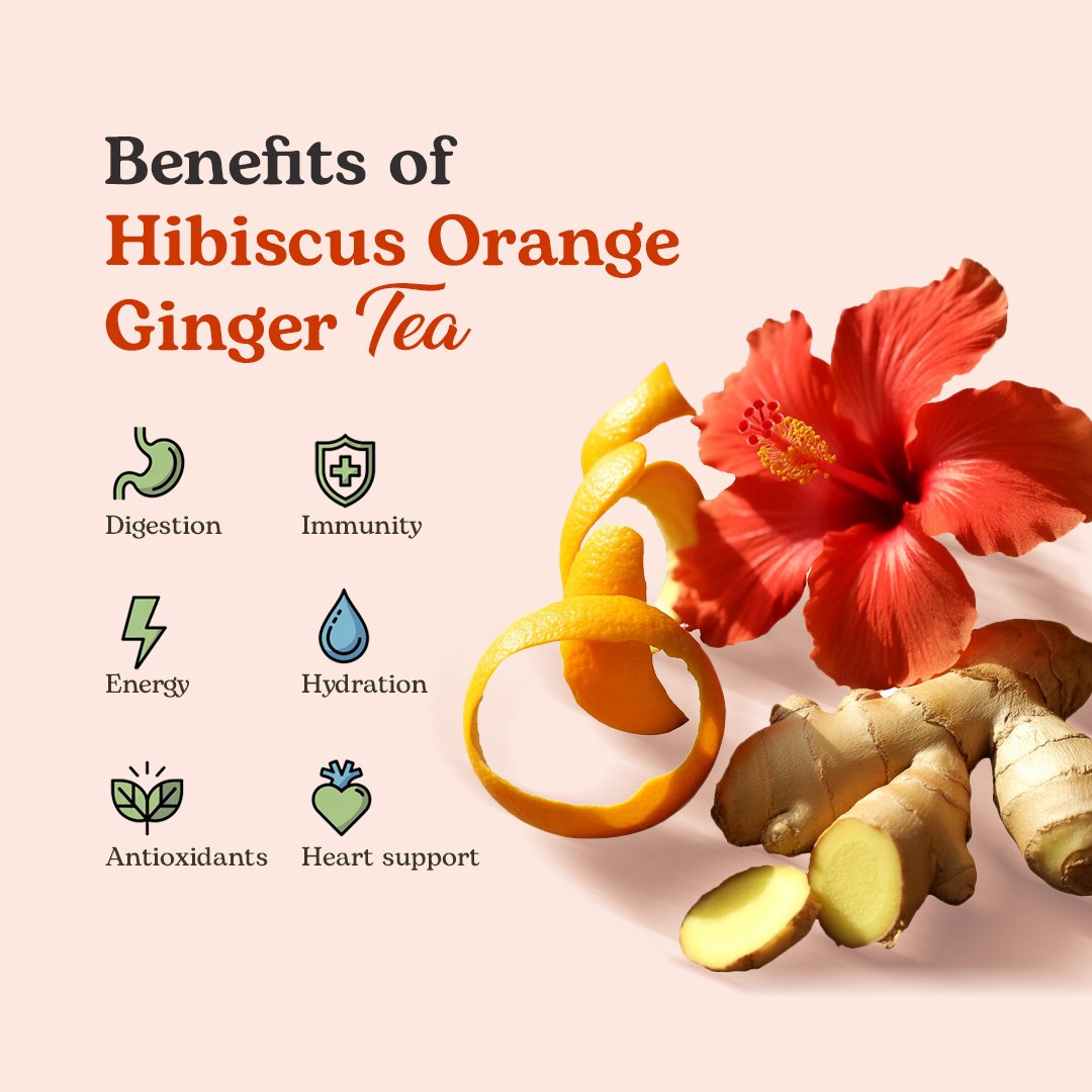 Hibiscus Orange Ginger Tea
