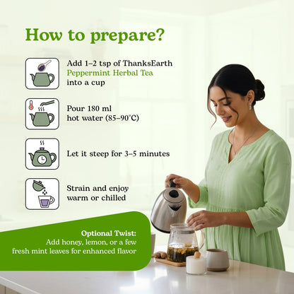 Peppermint Herbal Tea