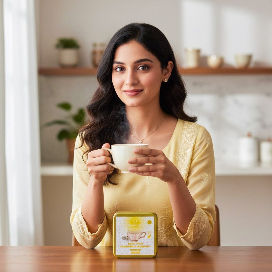 Rose Tulsi Chamomile Harmony Tea