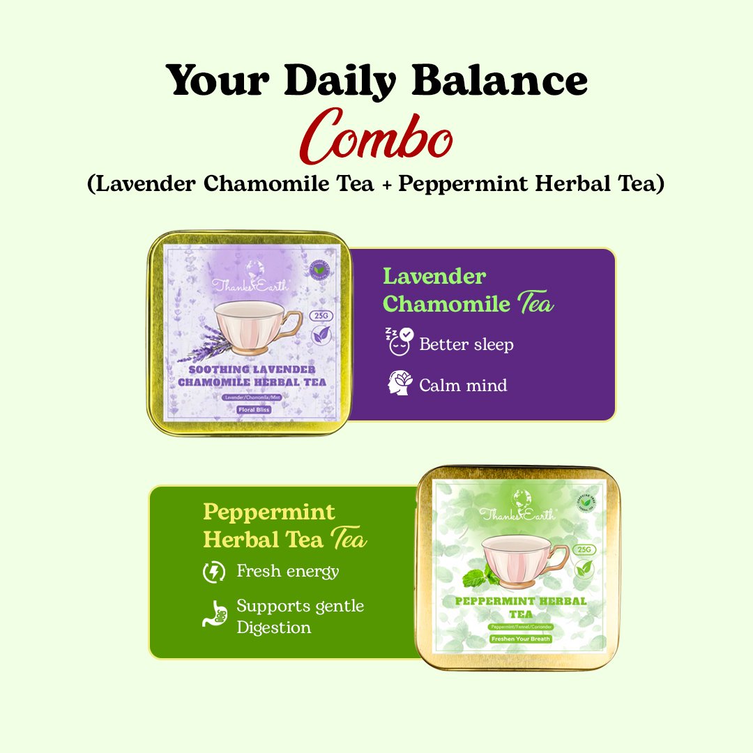 Soothing Lavender Chamomile Tea