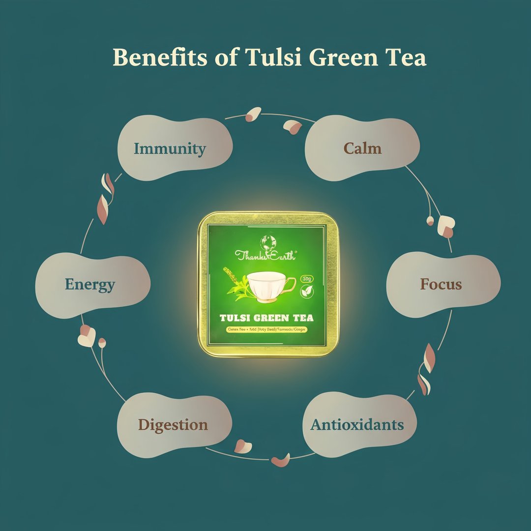 Tulsi Green Tea